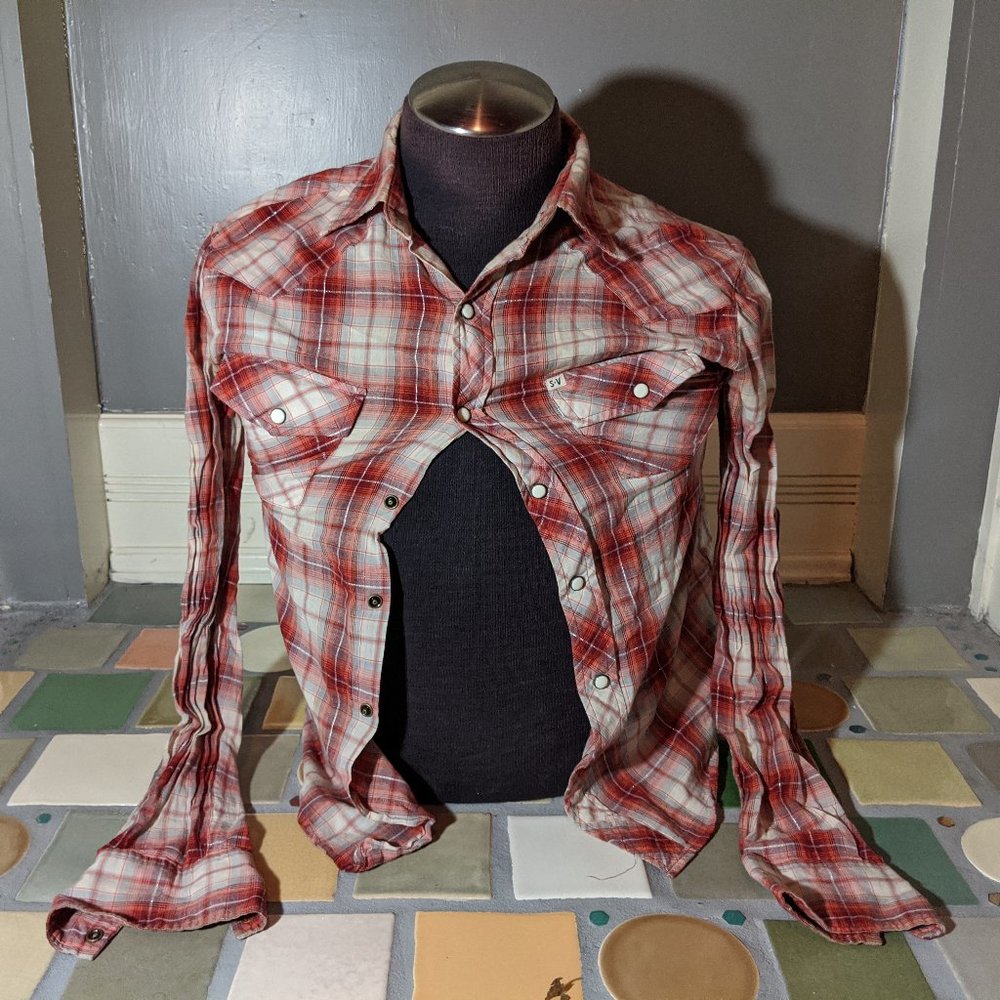 Men's Salt Valley Western Long Sleeve Pearl Snap S